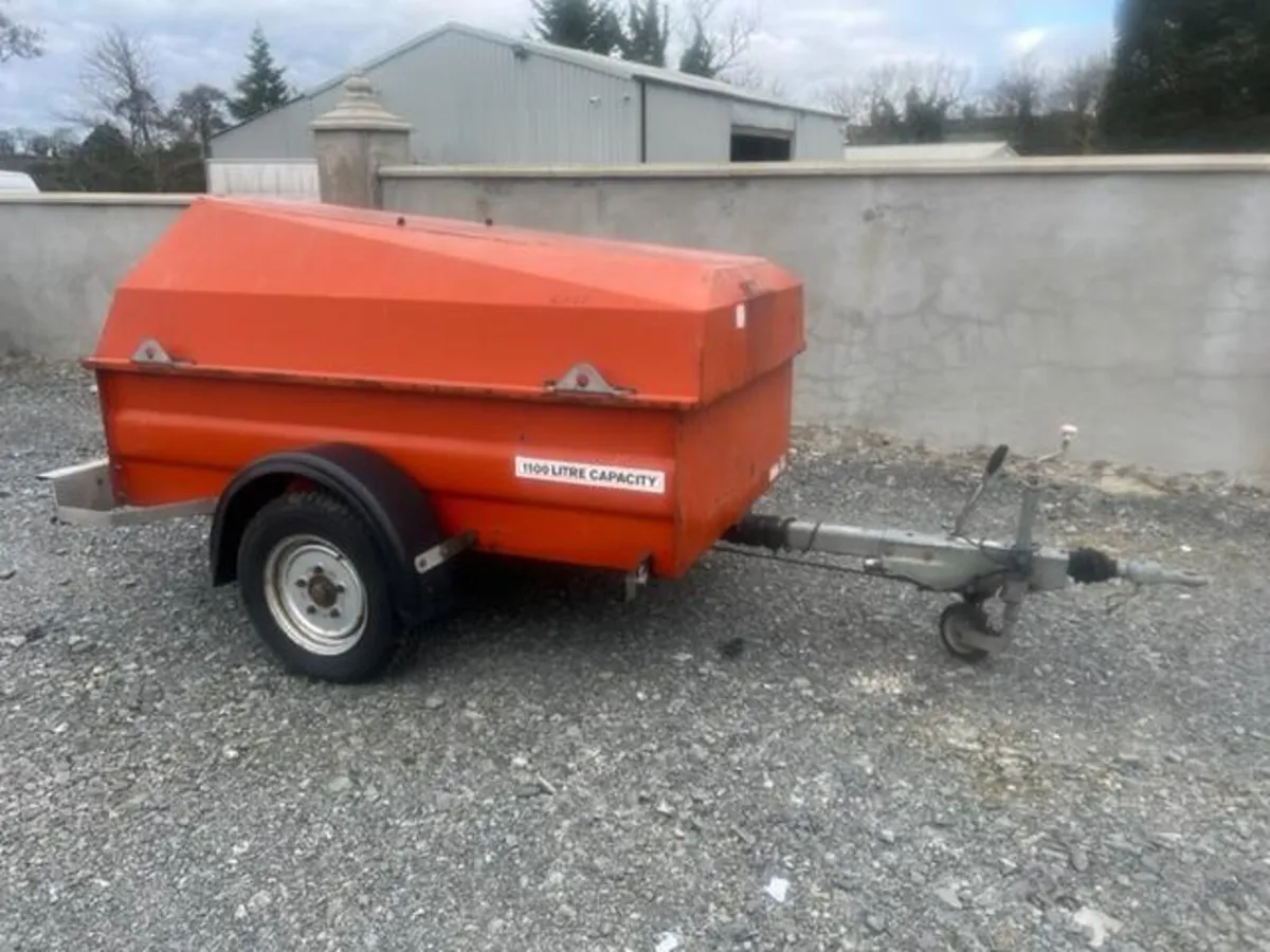 Western 1100 Bunded Fuel Bowser - Image 1