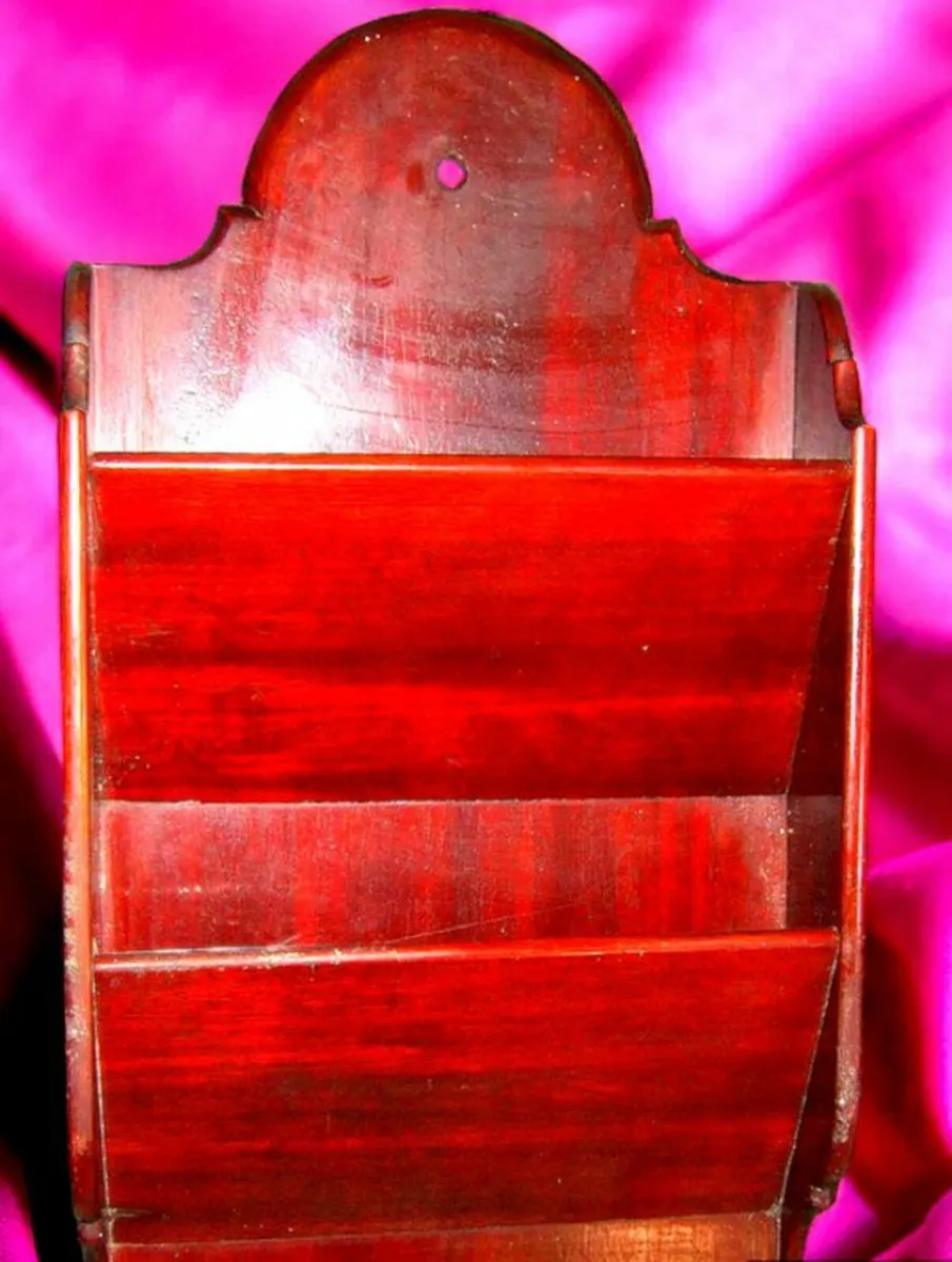 Vintage Harrods Wooden Letter Rack - Image 3