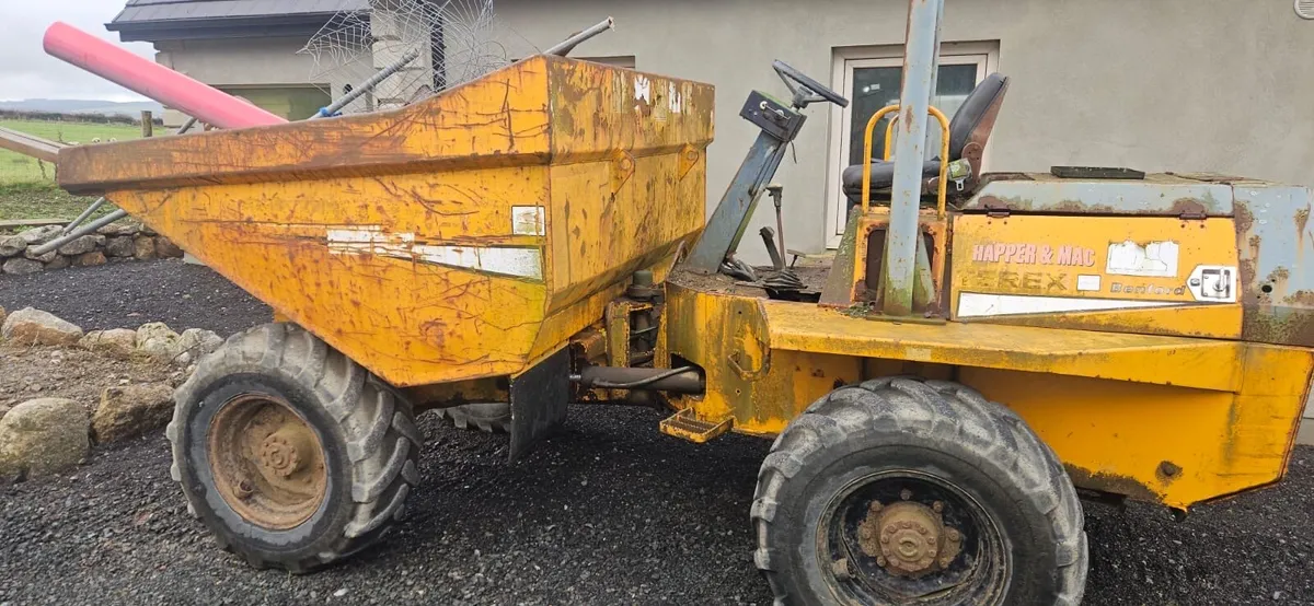 Terex benford 6 ton dumper - Image 2