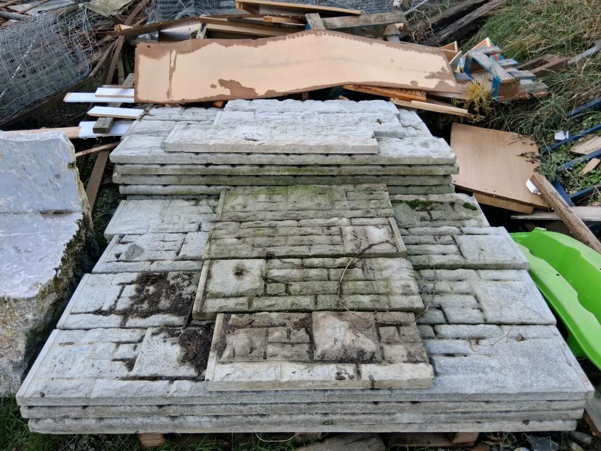 Stone Effect Concrete panales