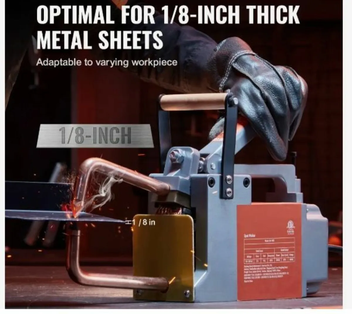 Portable Spot Welder, 1/8-inch - Image 1