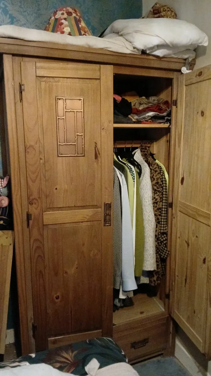 Solid Pine Montana Wardrobe - Image 1