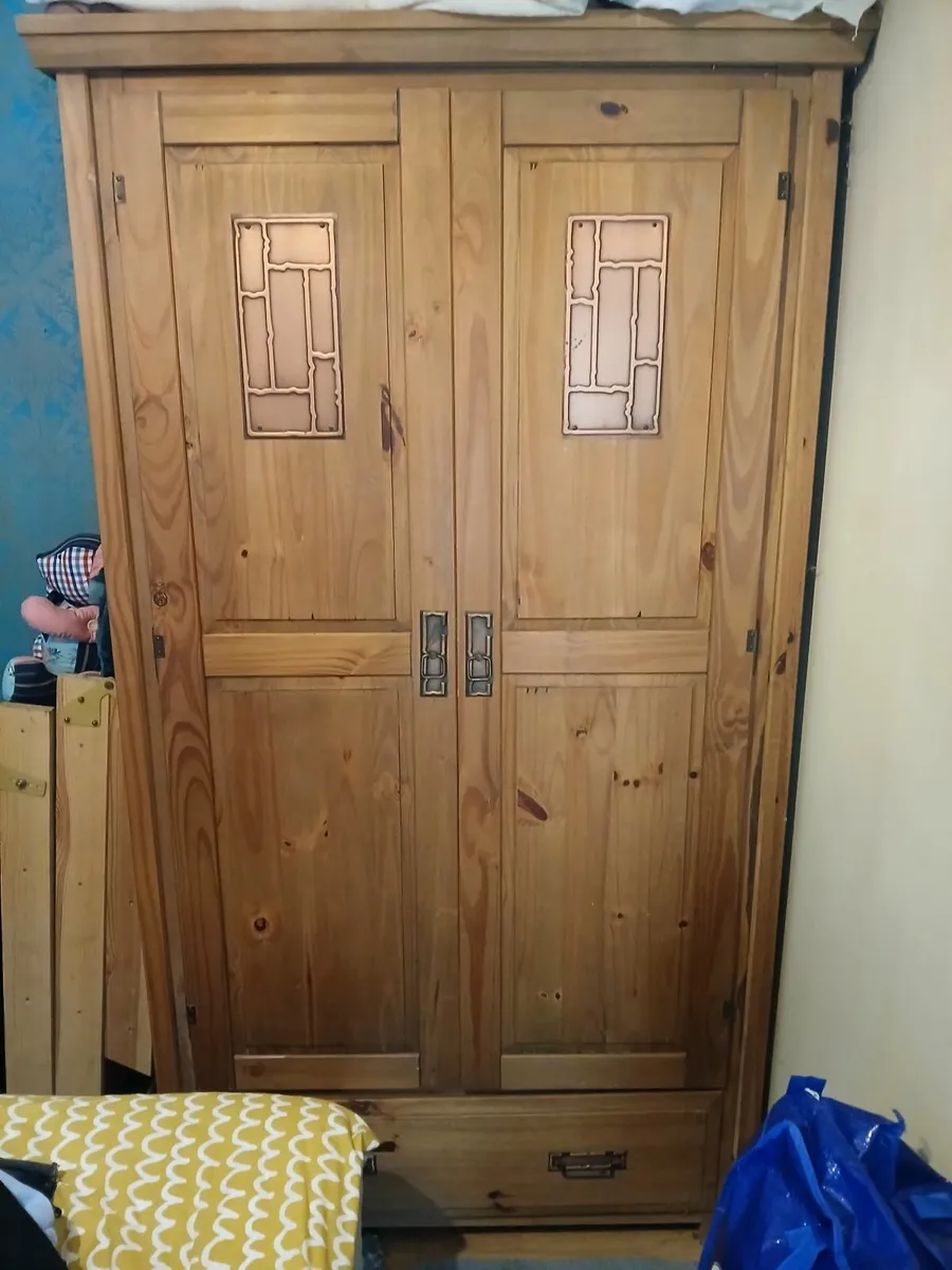 Solid Pine Montana Wardrobe - Image 2