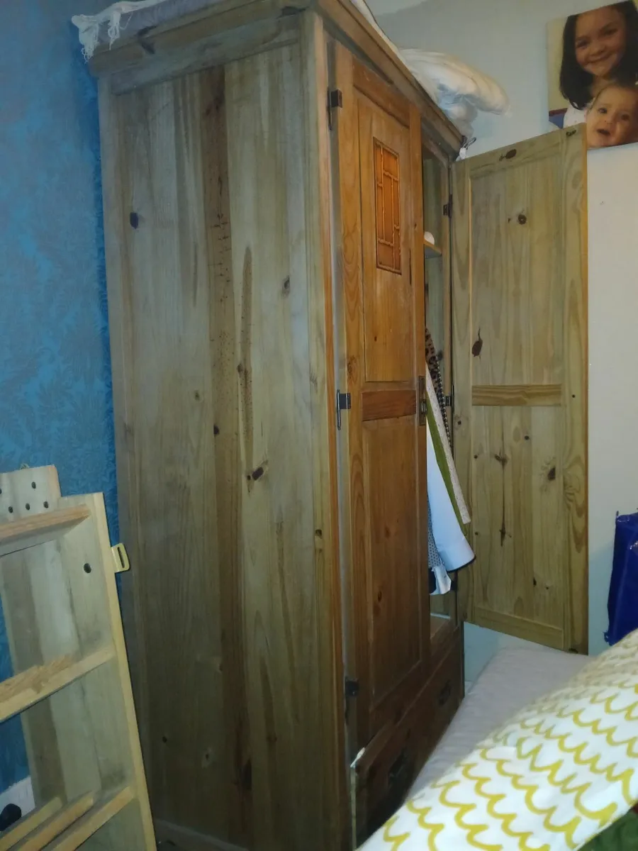 Solid Pine Montana Wardrobe - Image 3