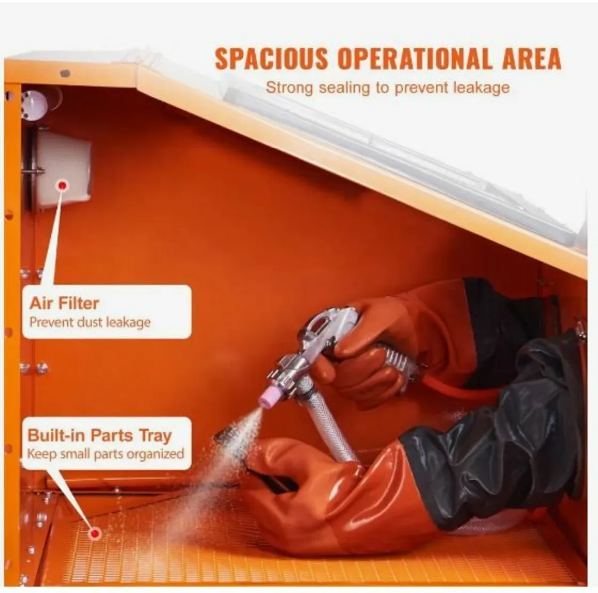 Sandblasting Cabinet Benchtop Cabinet - Image 2