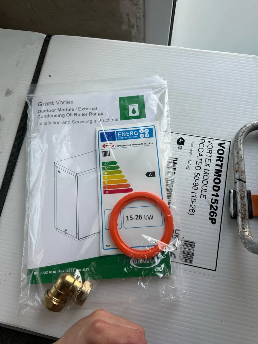 Grant vortex condensing boiler 26kw