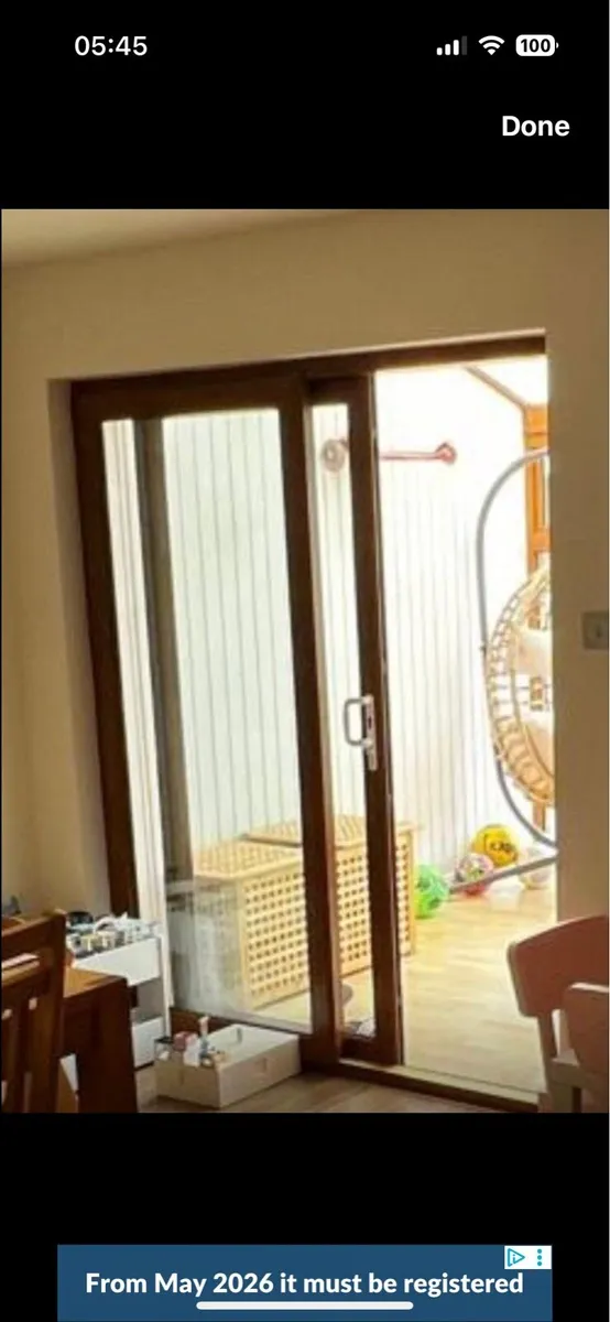 Sliding door free- must be collected today - Image 2