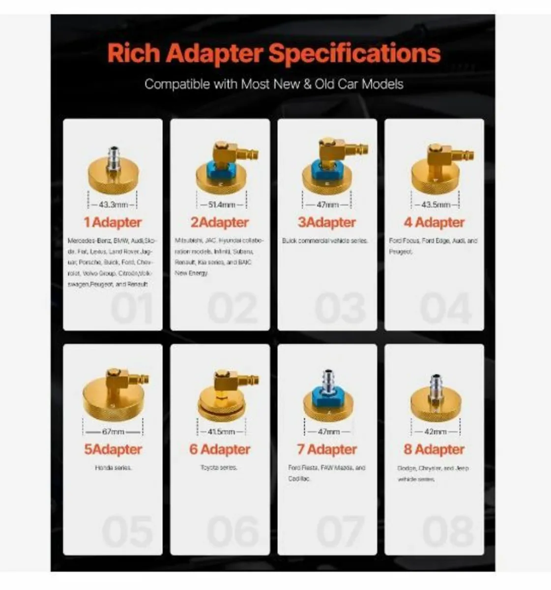 Electric Brake Bleeder Kit, Professional 220V - Image 2