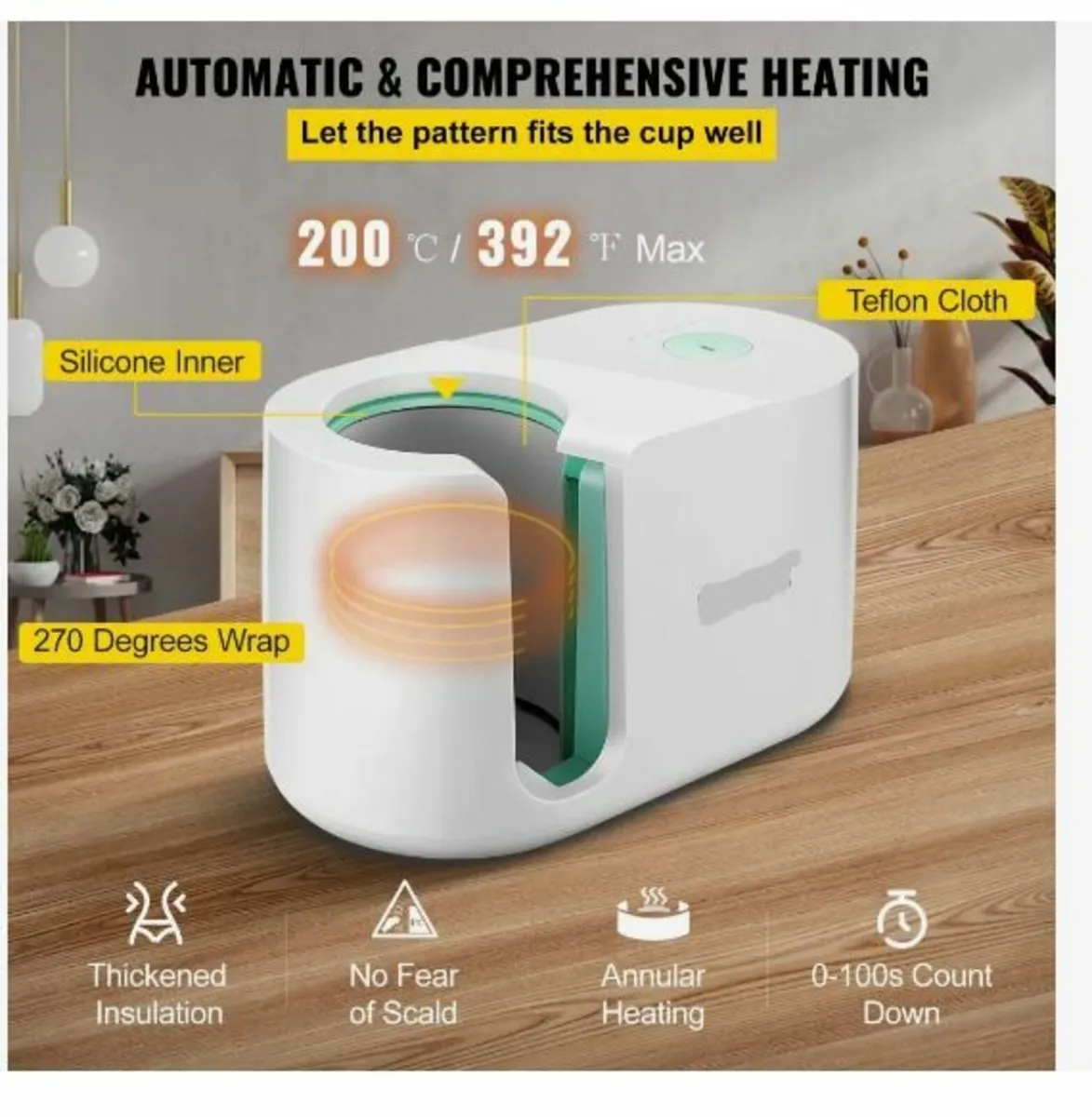 Mug Press Machine, Automatic Mug Heat Press - Image 4