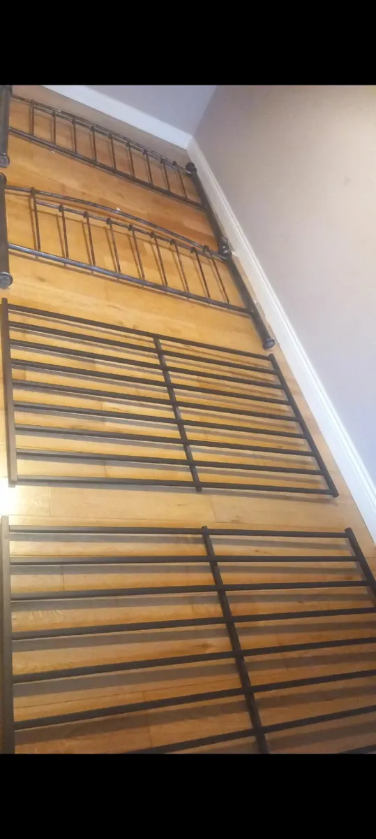 Double Bed Frame Easy To Assemble & Store - Image 2