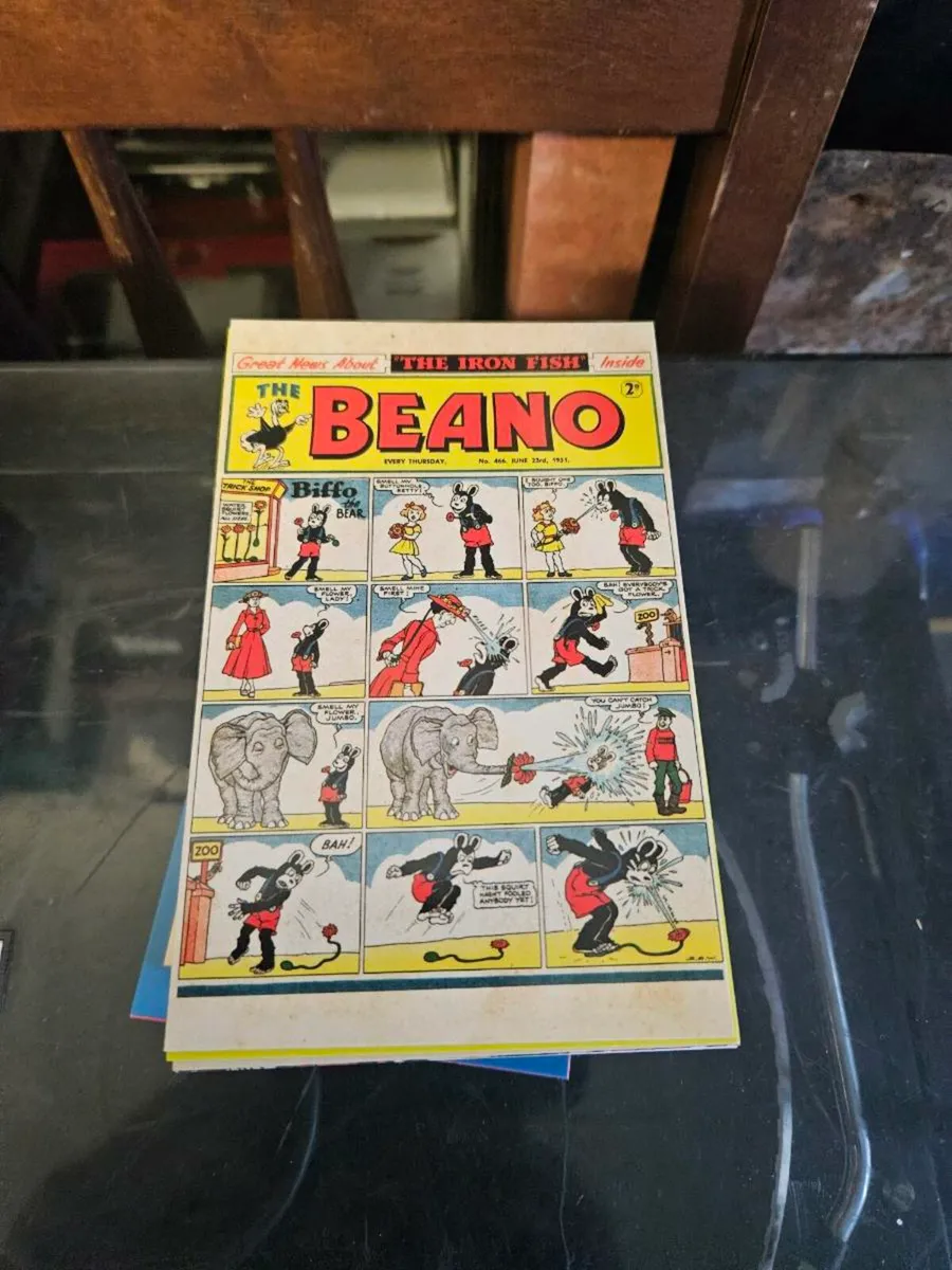 Beano Dennis the Menace Post Cards - Image 2