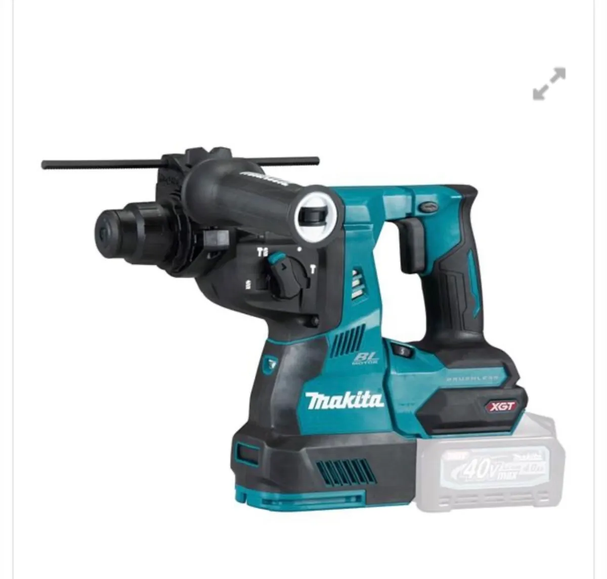 Makita 40v tools charger and batteries - Image 2