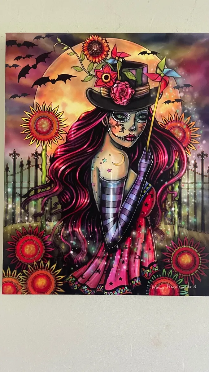 Skull girl picture - Image 1