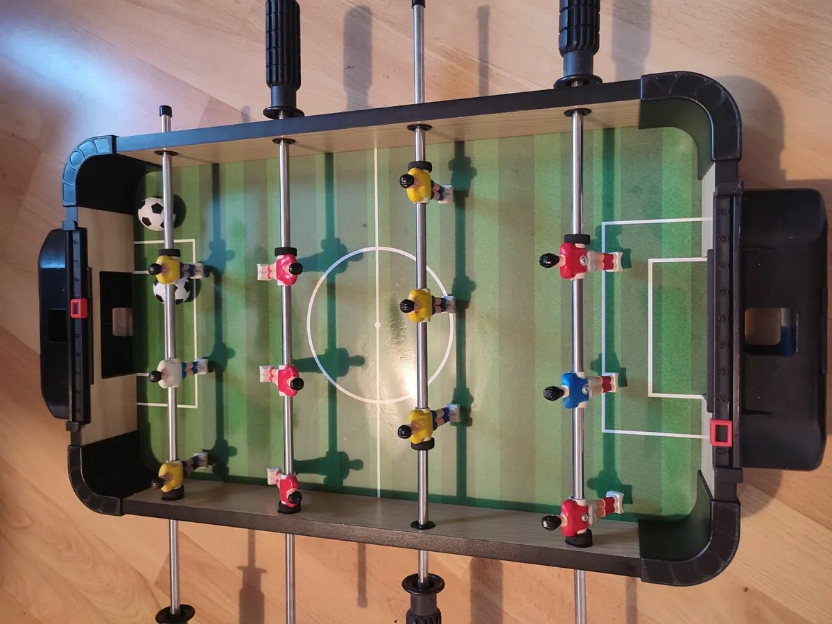 2 in 1 Football and Air Hockey Table Top - Image 2