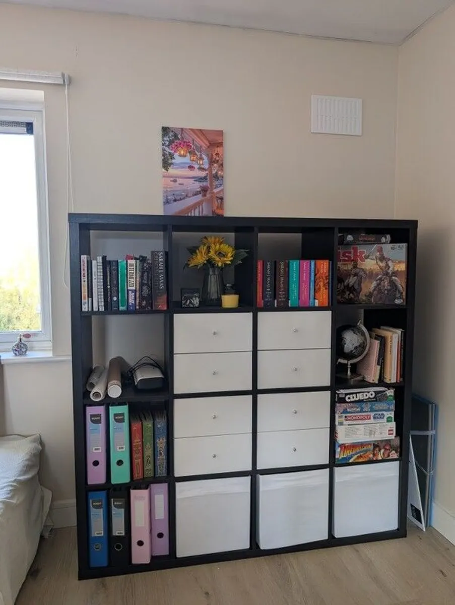 Ikea KALLAX black shelves - Image 3