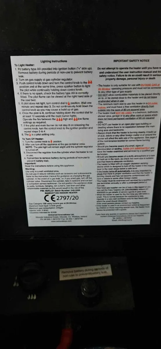 Gas heater - Image 4