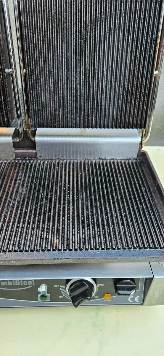 Contact grill double grooved - Image 4