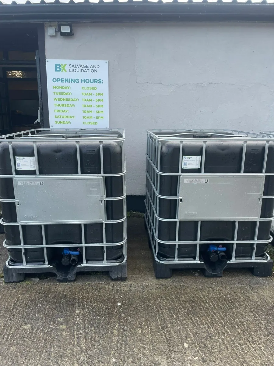 brand new Black 1000L IBC - Image 1