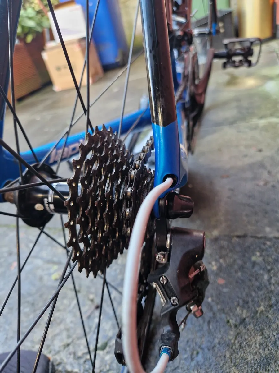 Lapierrie Road bike and accessories. - Image 3