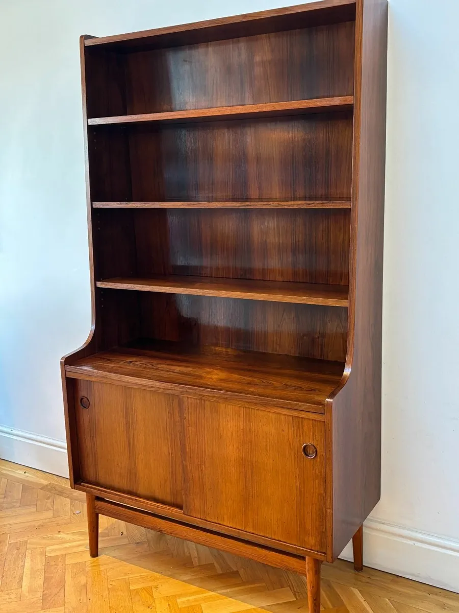 Vintage Danish Teak Midcentury Bookcase - Image 2