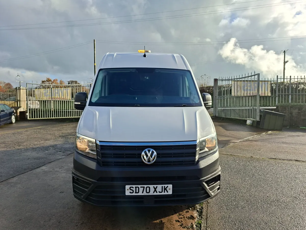 LATE 2020 VW CRAFTER 2.0 140 BHP MWB HIGH ROOF - Image 2