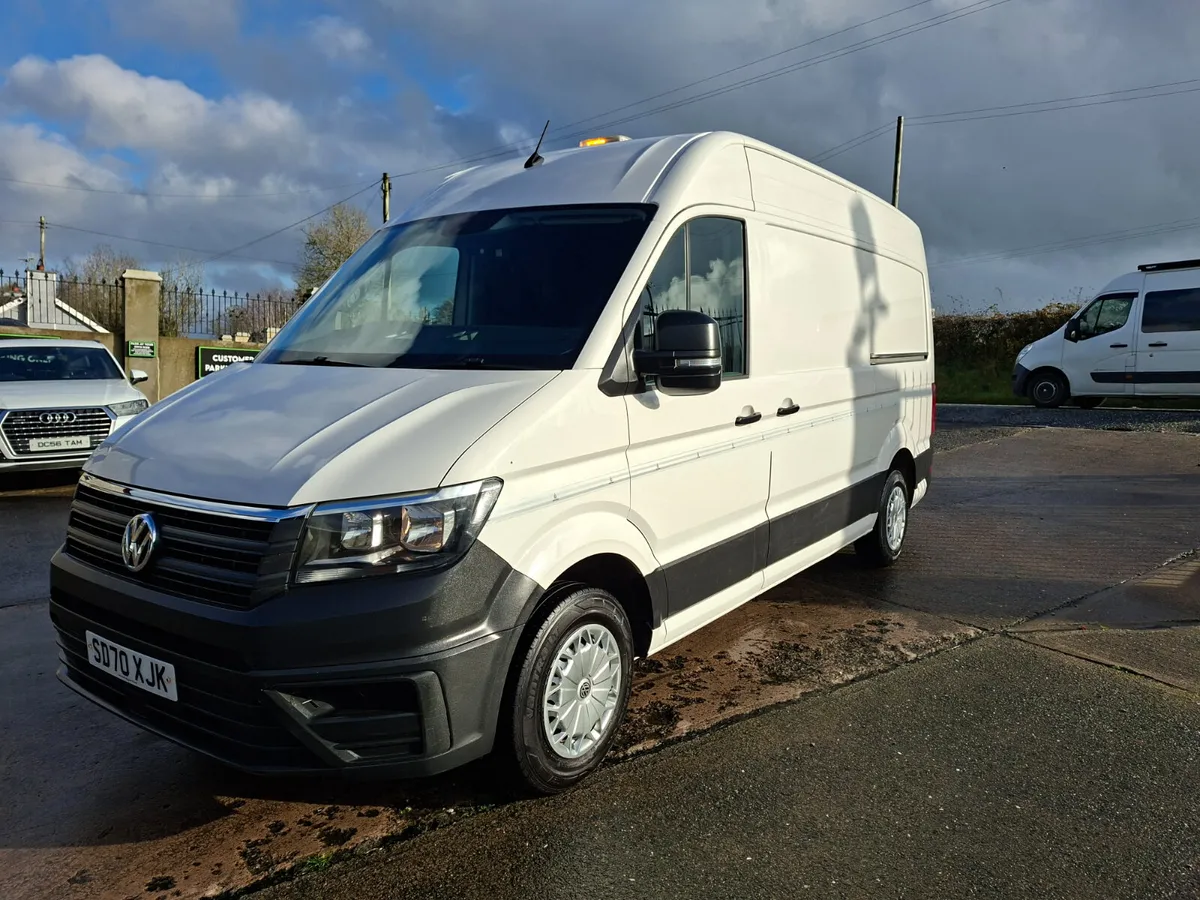 LATE 2020 VW CRAFTER 2.0 140 BHP MWB HIGH ROOF - Image 3