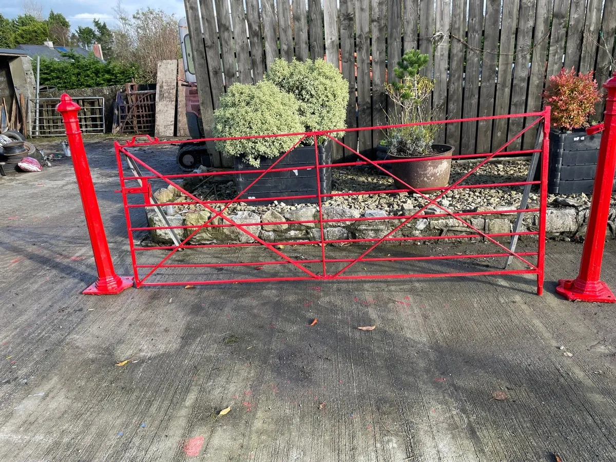Gate  with pillars - Image 1