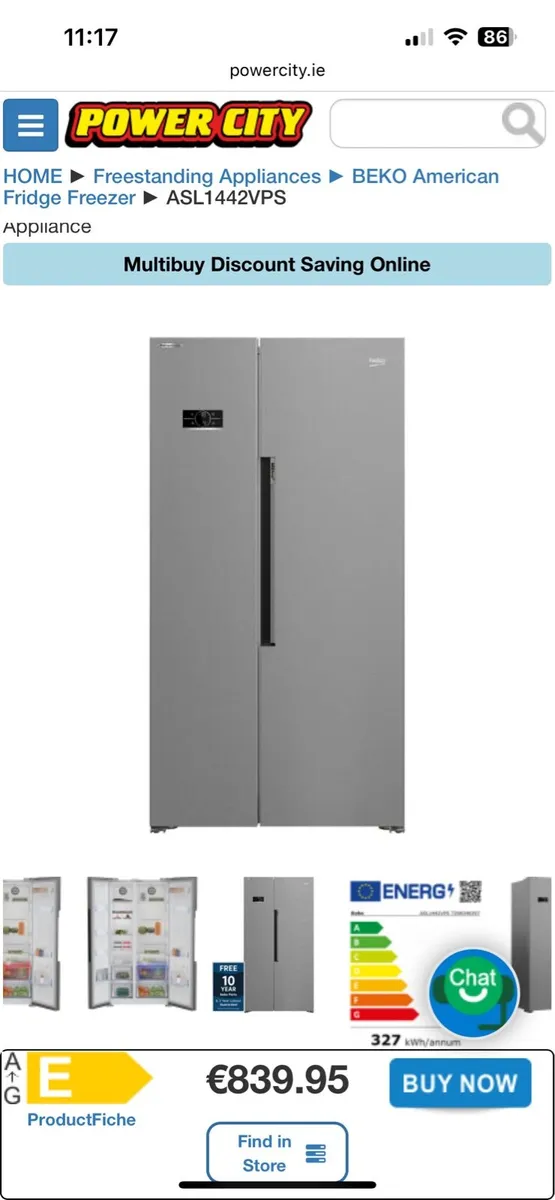 Fridge freezer - Image 1