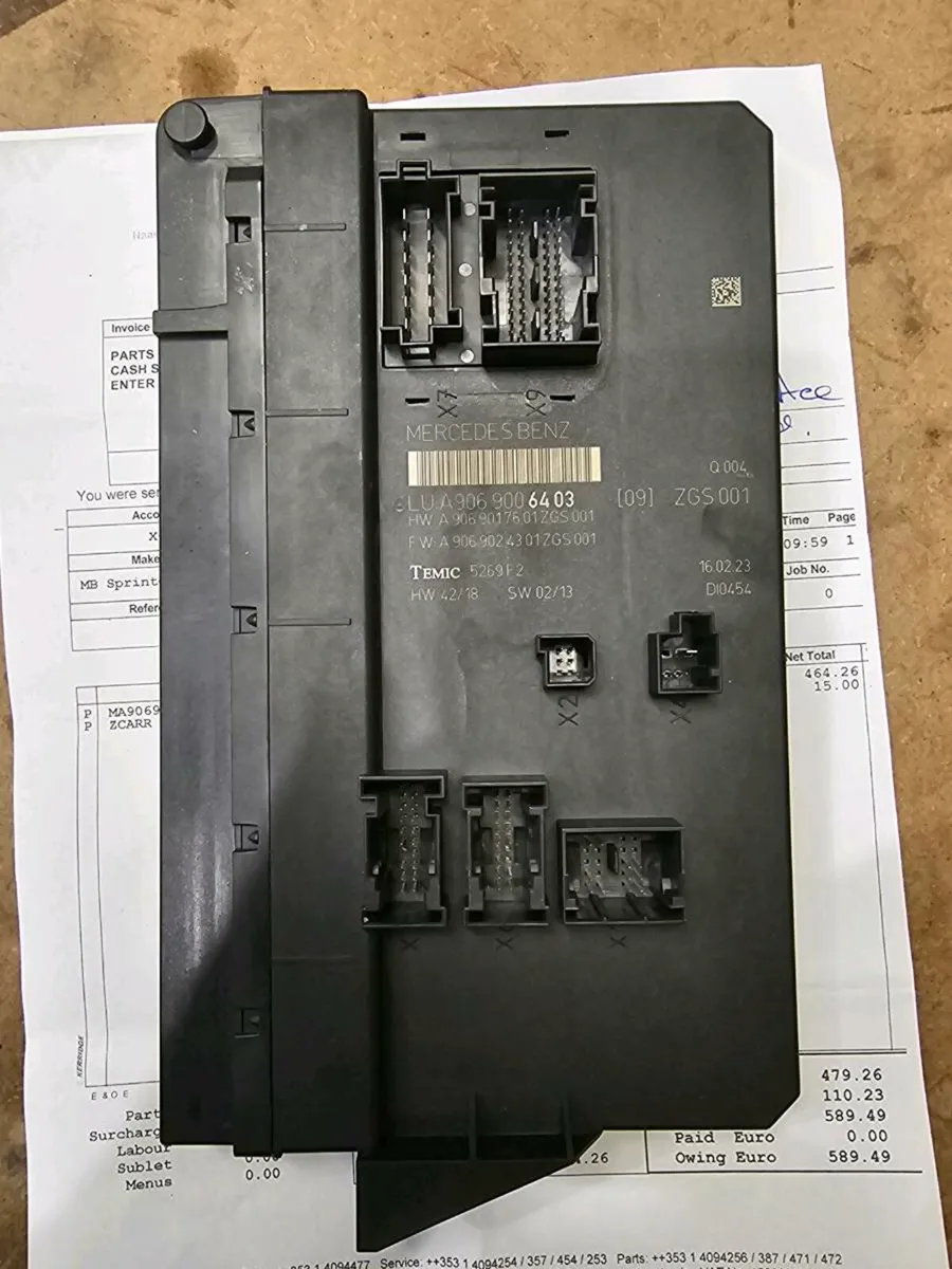 Sam unit Control Unit Mercedes Sprinter - Image 2