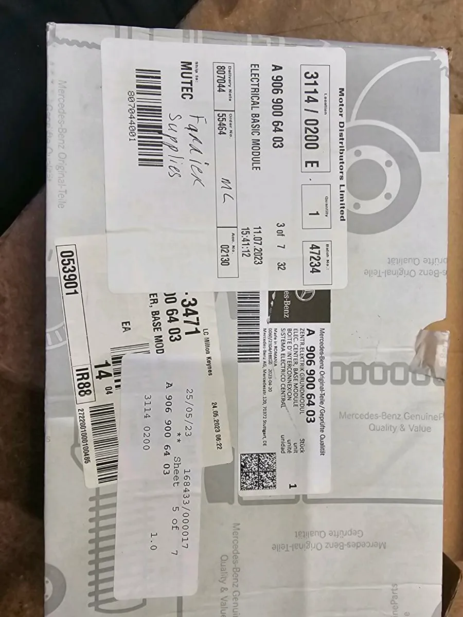 Sam unit Control Unit Mercedes Sprinter - Image 4