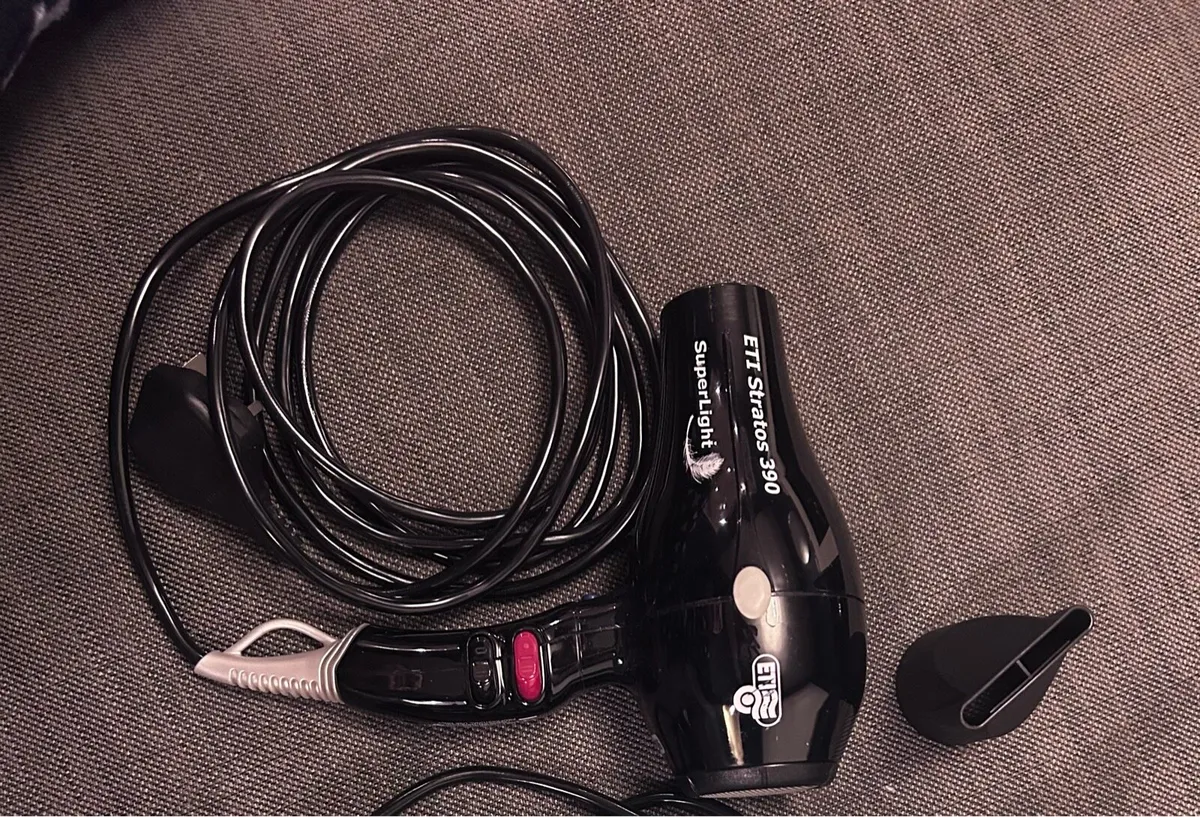 ETI hairdryer black