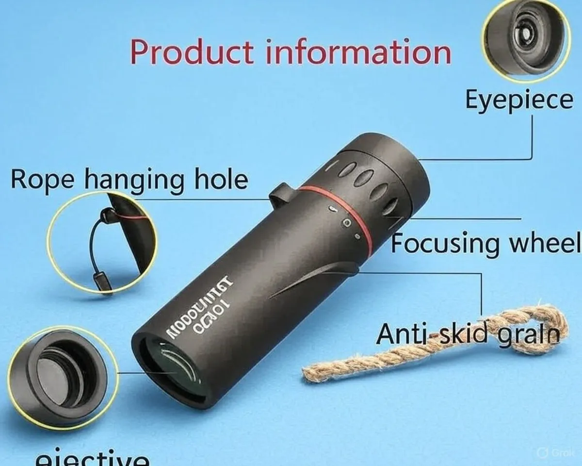 Afterwave 10x25 HD Monocular Telescope - Image 4