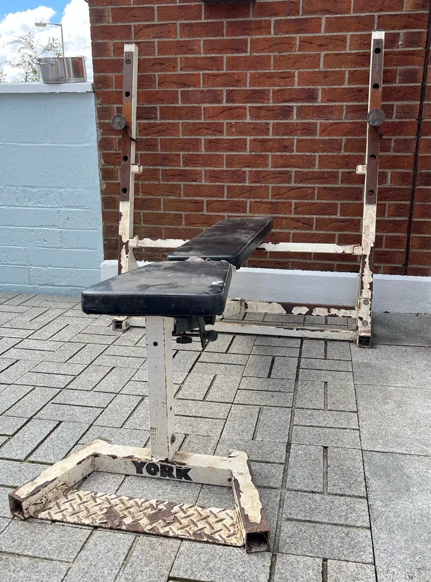 York Olympic weight bench - Image 2
