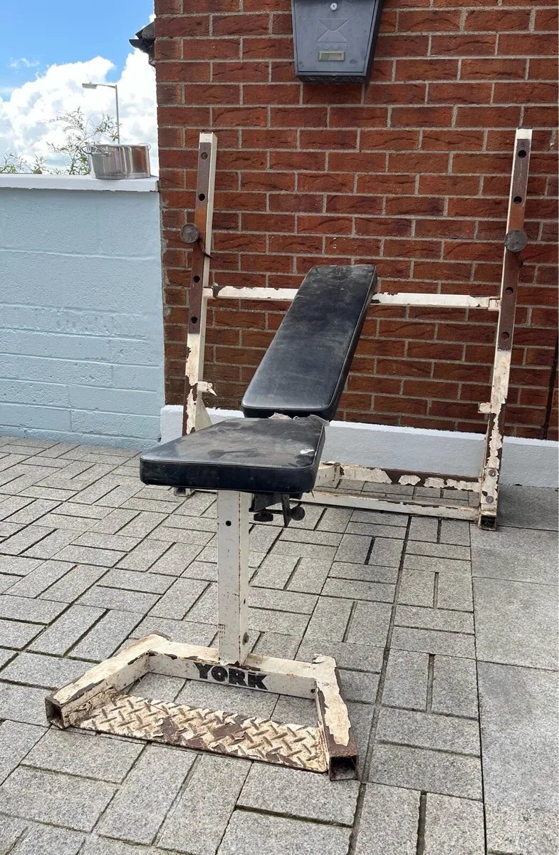 York Olympic weight bench - Image 3