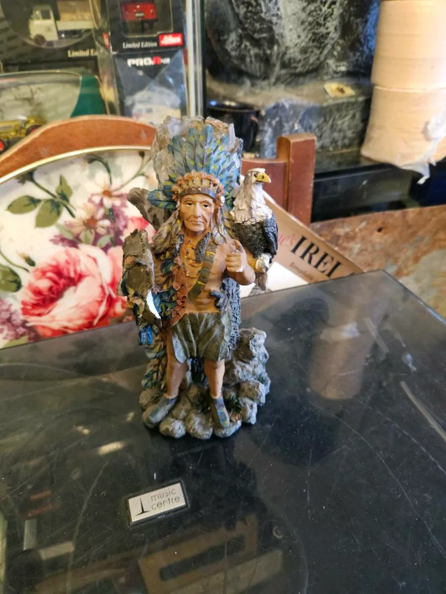 Resin Indian Figure - Image 1