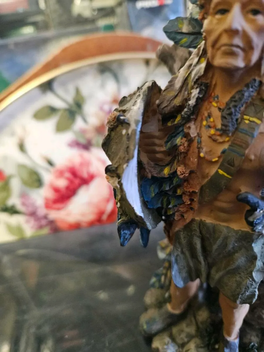 Resin Indian Figure - Image 3