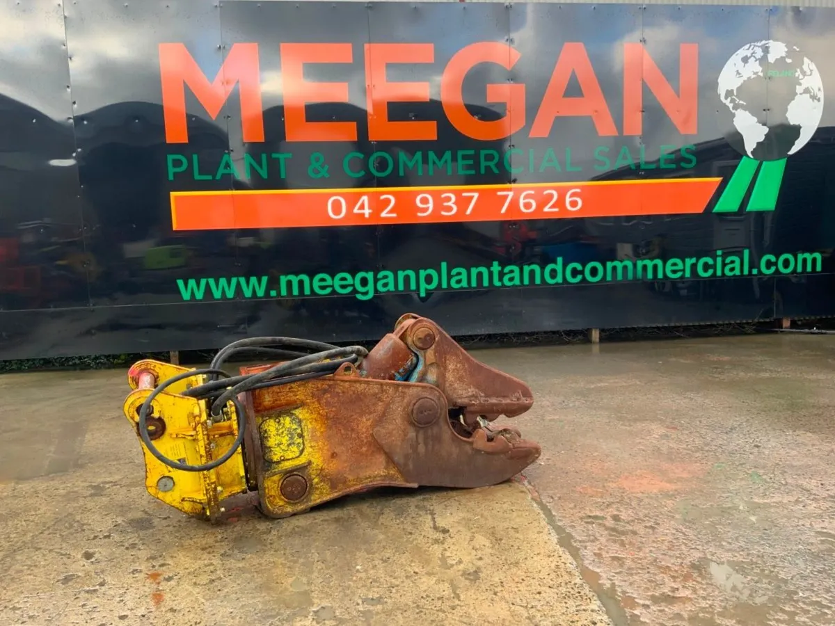 HYDRAULIC DEMOLITION PULVERISER..65mm PINS.. - Image 1