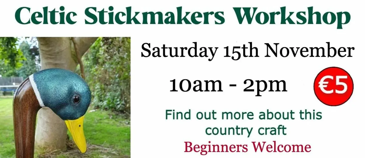 Stickmaking Workshop and Advice Saturday 15th Nov - Image 3