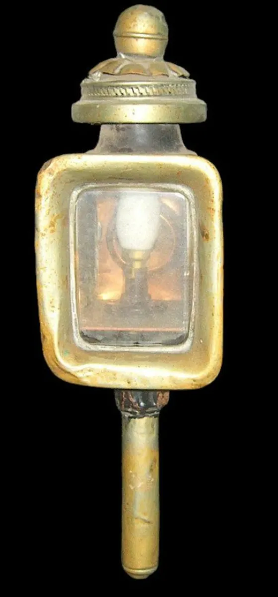 Vintage Original Carriage/Buggy Lamp - Image 1