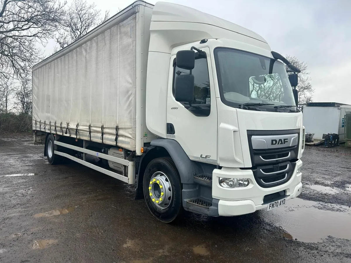 2021 DAF LF 260 CURTAINSIDER - Image 1