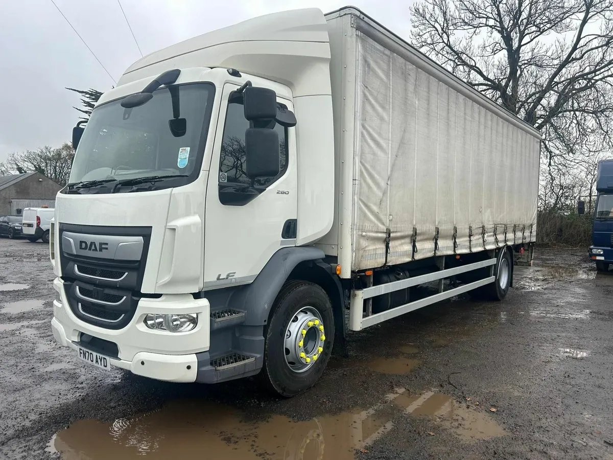 2021 DAF LF 260 CURTAINSIDER - Image 3