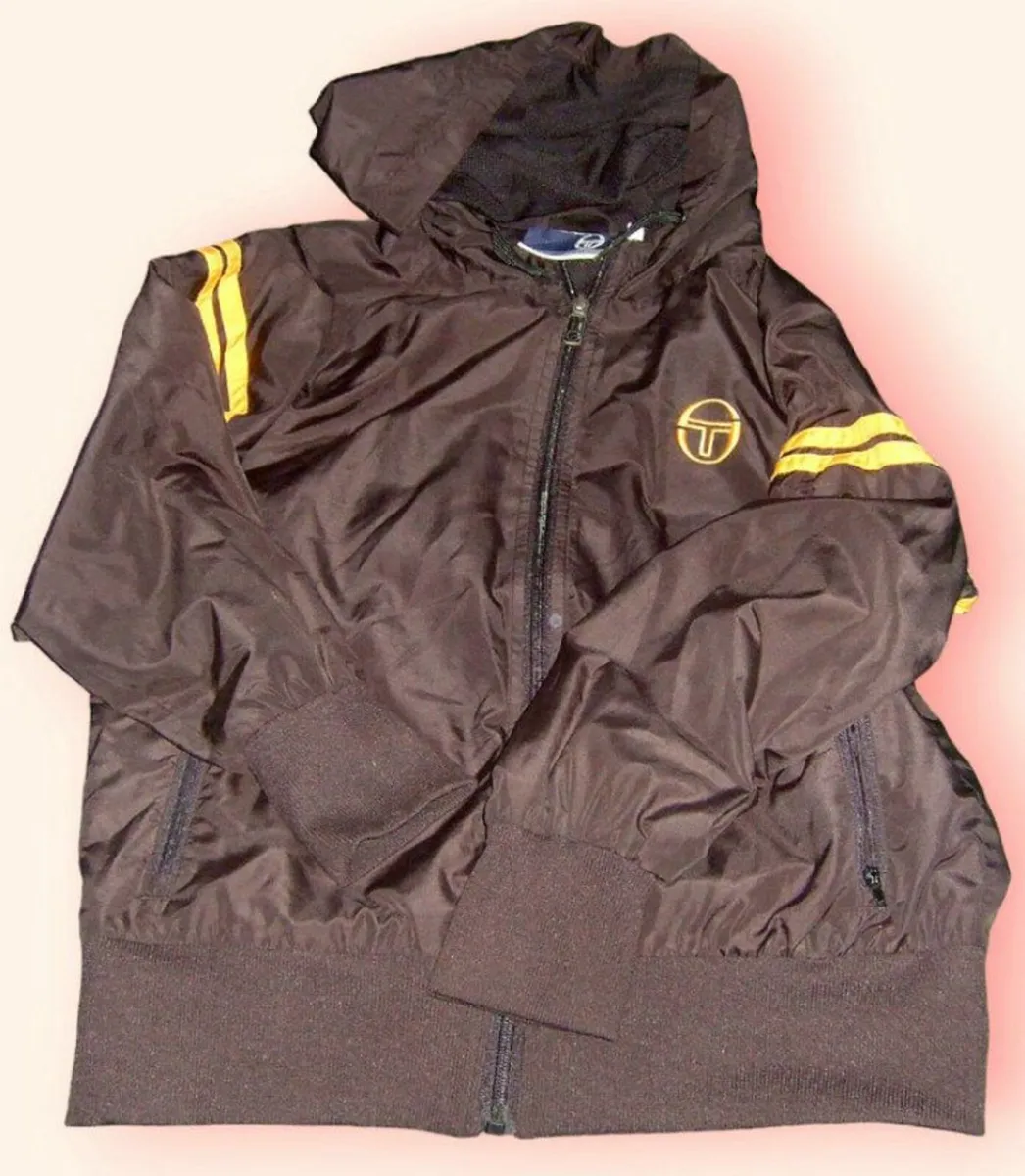 Vintage Authentic Sergio Tacchini Overhead Jacket - Image 4