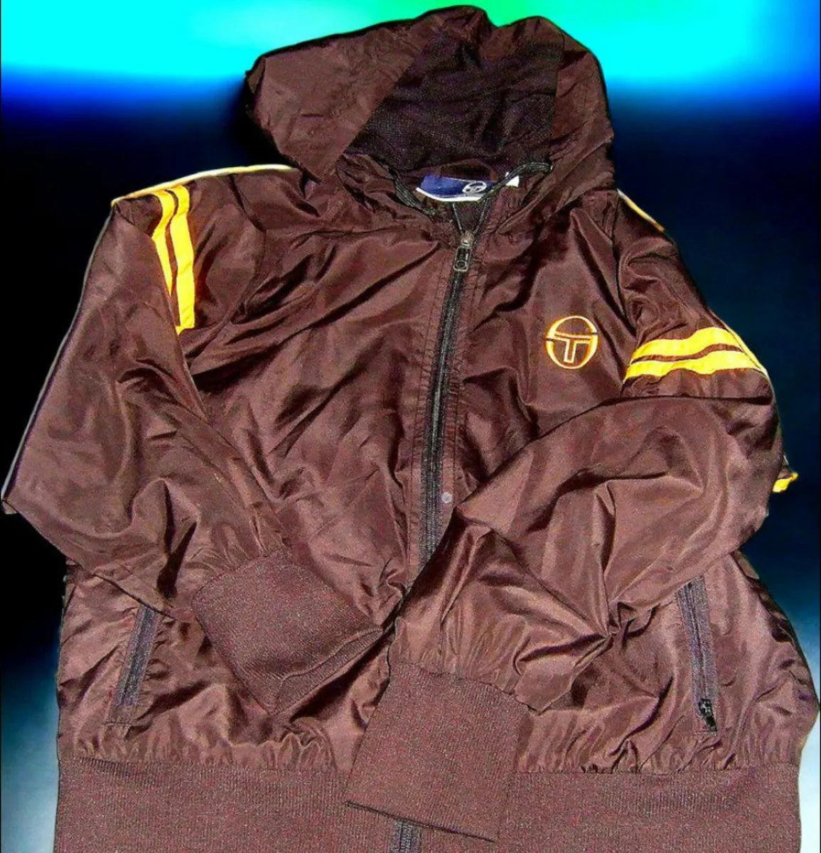 Vintage Authentic Sergio Tacchini Overhead Jacket - Image 1