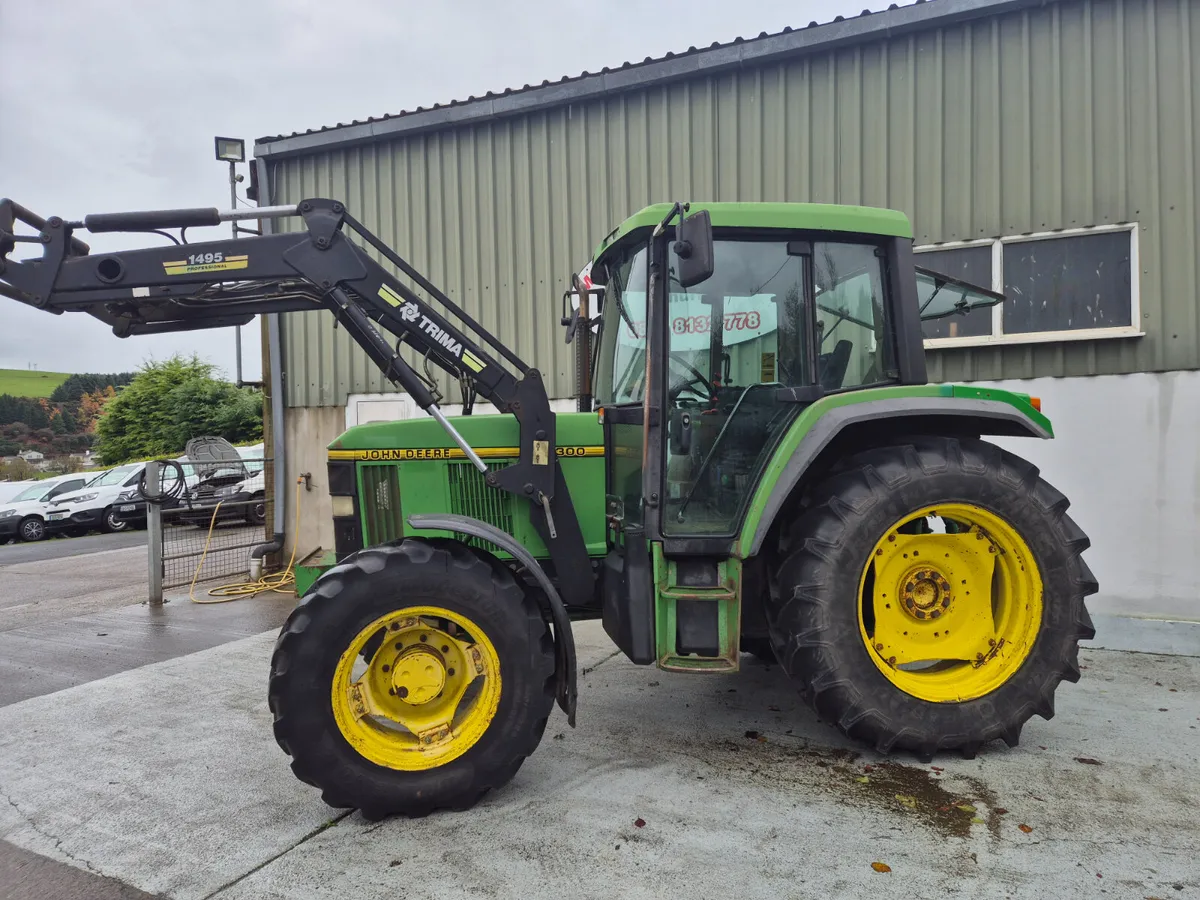 JOHNDEERE 6300 & FRONT LOADER - Image 1