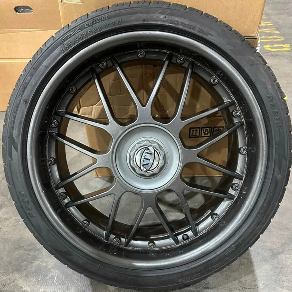 22" ABT Style Wheels & Tyres for Porsche Cayenne - Image 4