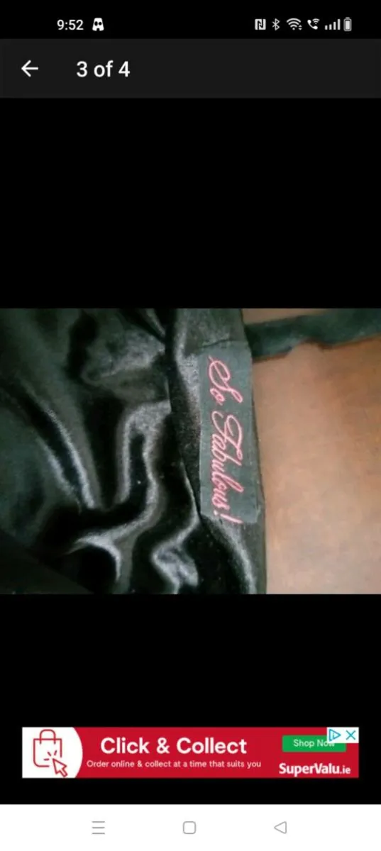 So Fabulous. Black top. Fully lined plus size - Image 3