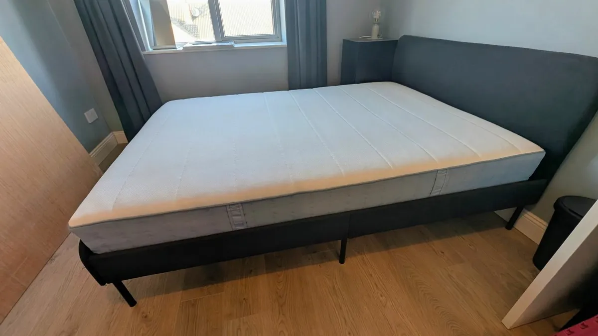 Double bed and Mattress - Image 4