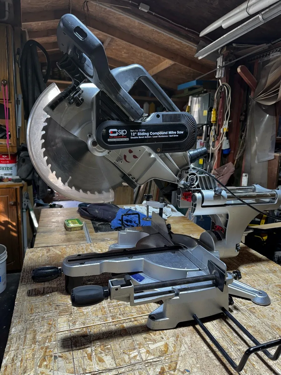 12” Compound Mitre Saw - Image 1