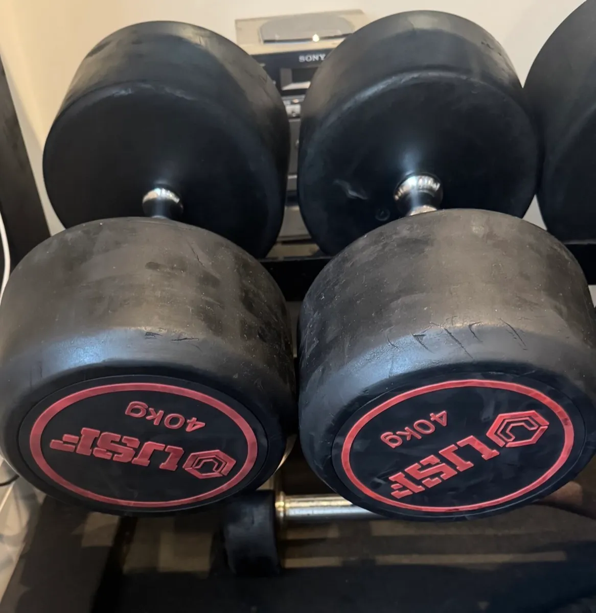 40kg USF dumbbell pair