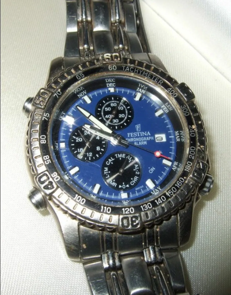 Vintage Festina Chronological Alarm - Image 1